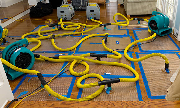 Professional Crawl Space Water Removal technician working in Riverdale, GA